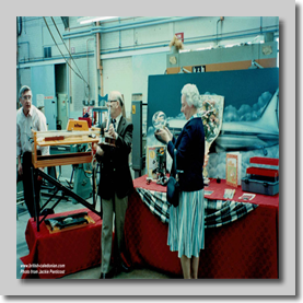 Buster & his wife (Les Scott to the left)